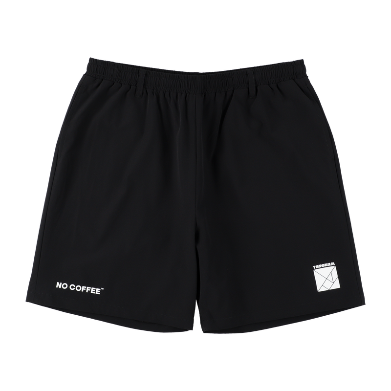 NO COFFEE×TANGRAM NYLON SHORT PANTS BLACK TGS-MPNC01