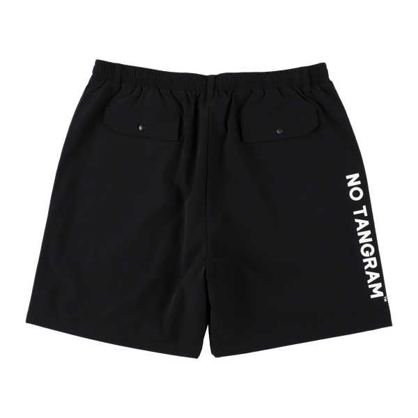 メンズウェア TANGRAM TGM NYLON EASY SHORTS L BLACK NO COFFEE×TANGRAM NYLON SHORT PANTS BLACK TGS-MPNC01