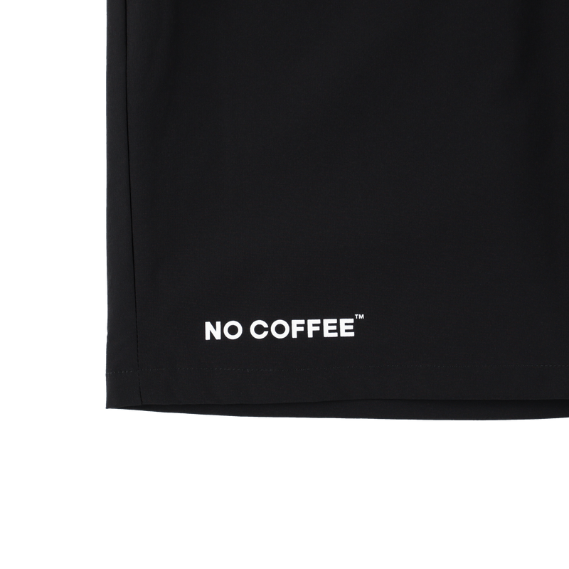 NO COFFEE×TANGRAM NYLON SHORT PANTS BLACK TGS-MPNC01