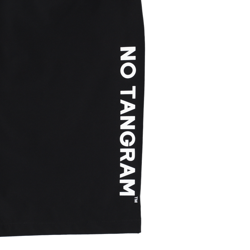 NO COFFEE×TANGRAM NYLON SHORT PANTS BLACK TGS-MPNC01