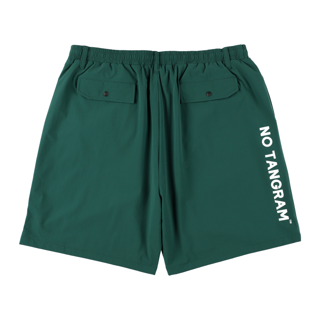 NO COFFEE×TANGRAM NYLON SHORT PANTS GREEN TGS-MPNC01