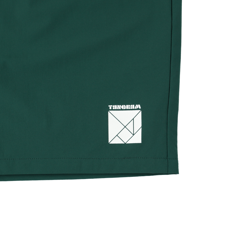 NO COFFEE×TANGRAM NYLON SHORT PANTS GREEN TGS-MPNC01