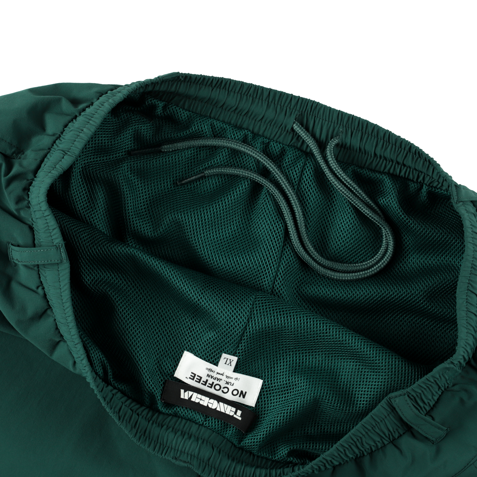 NO COFFEE×TANGRAM NYLON SHORT PANTS GREEN TGS-MPNC01