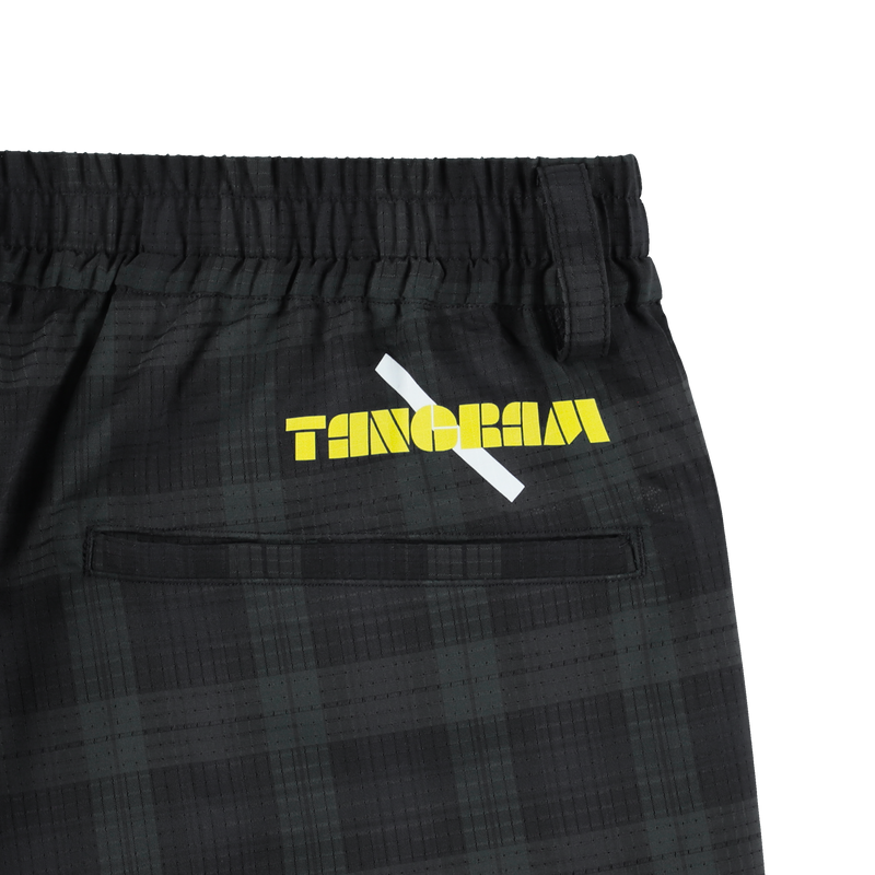 Saturdays NYC × TANGRAM DotAir® EASY PANTS BLACKWATCH CHECK (PLAID) TG
