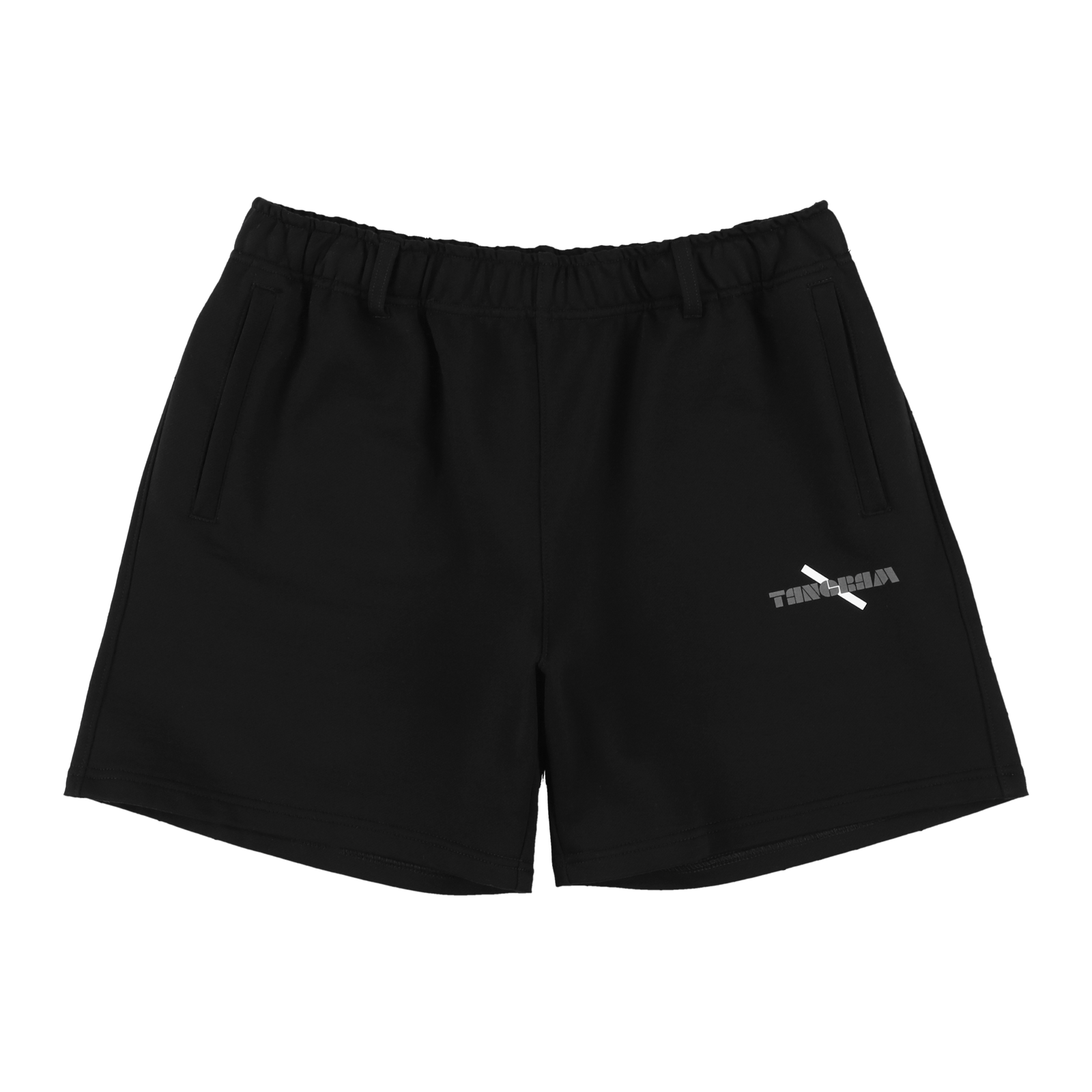 Saturdays NYC × TANGRAM SWEAT SHORT PANTS BLACK TGS-MPST02【予約商品】