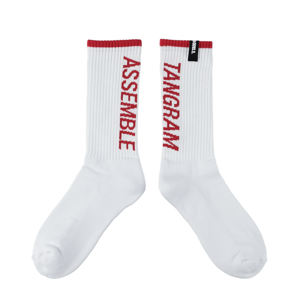 ASSEMBLE LOGO CREW SOX RED TGS-MS014