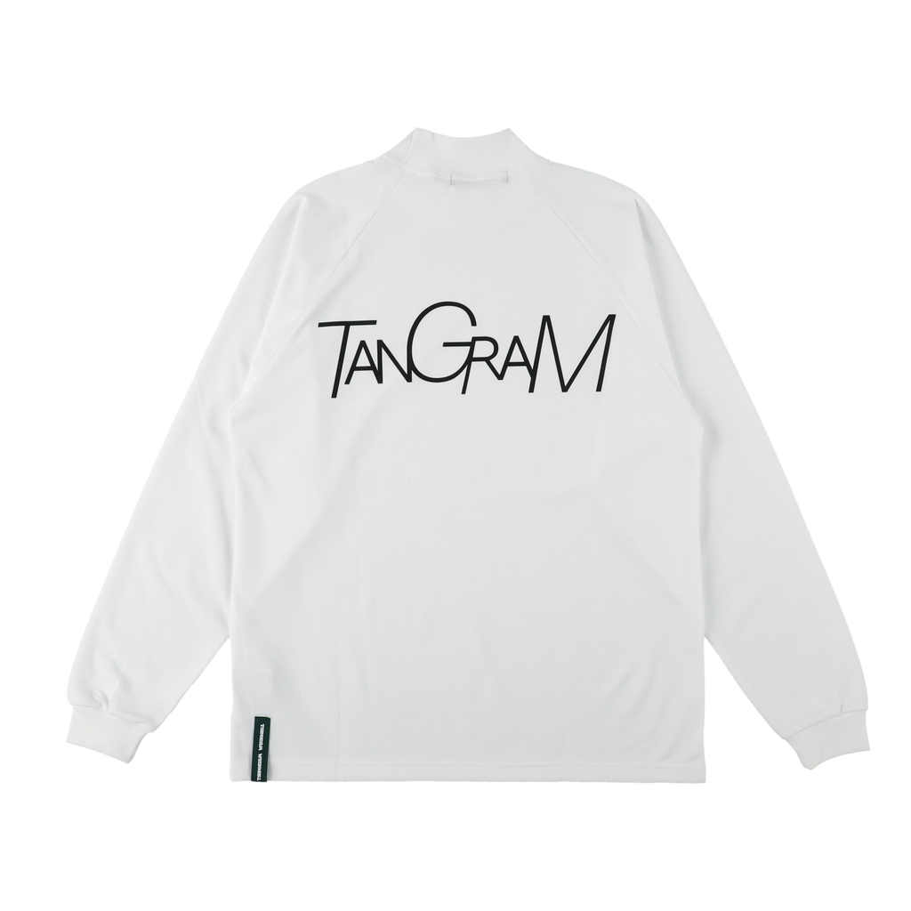 NEW TSL LOGO AIR MOCKNECK TEE WHITE TGS-MT106