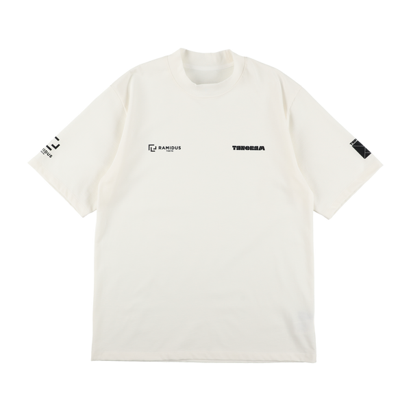 タングラムLOGO SHORT MOCK NECK【WHT】