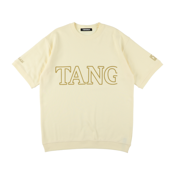 TLW LOGO HALF SLEEVE SWEAT CREW NATURAL TGS-MT117