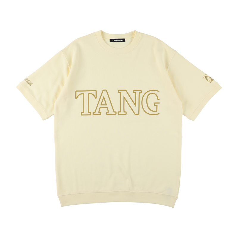 TLW LOGO HALF SLEEVE SWEAT CREW NATURAL TGS-MT117