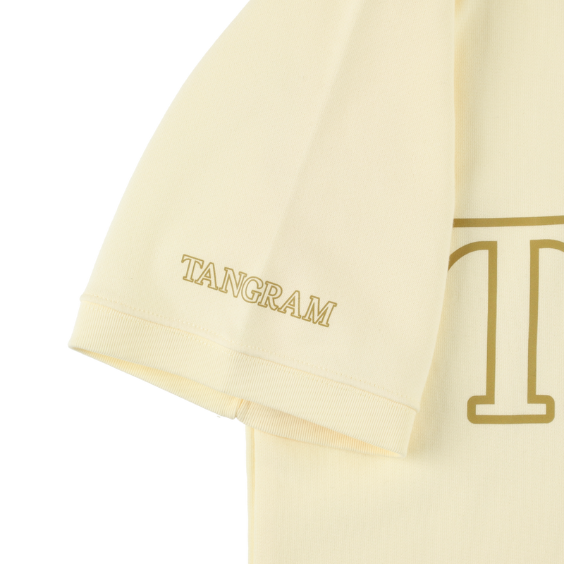 TLW LOGO HALF SLEEVE SWEAT CREW NATURAL TGS-MT117