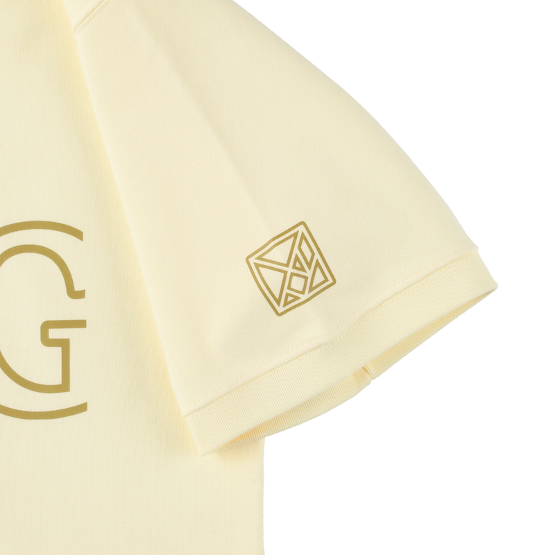 TLW LOGO HALF SLEEVE SWEAT CREW NATURAL TGS-MT117