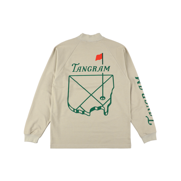 MASTERS ARRANGE AIR MOCKNECK TEE GRAY TGS-MT157 – TANGRAM