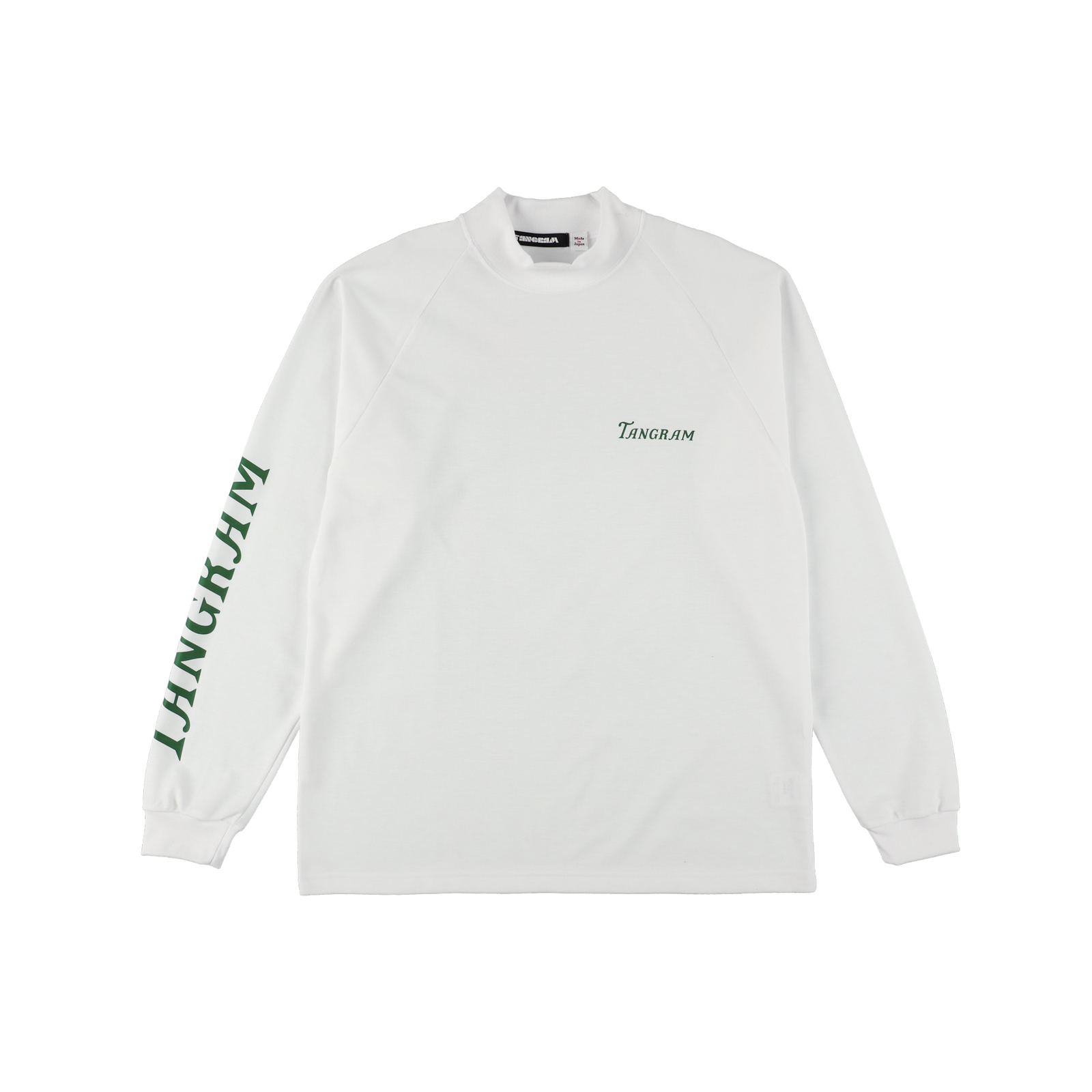 メンズウェア TANGRAM / MASTERS ARRANGE AIR MOCKNECK MASTERS ARRANGE AIR MOCKNECK TEE WHITE TGS-MT157 – TANGRAM