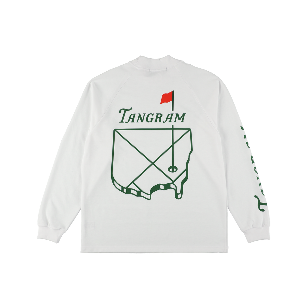 メンズウェア TANGRAM / MASTERS ARRANGE AIR MOCKNECK MASTERS ARRANGE AIR MOCKNECK TEE WHITE TGS-MT157 – TANGRAM