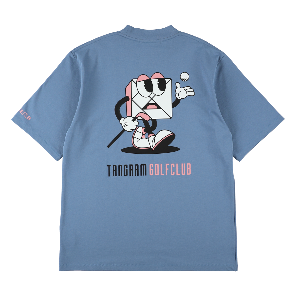 tangram グラフィックシャツ ホワイト GOLFICKERS × TANGRAM TEE tangram グラフィックシャツ ホワイト GOLFICKERS × TANGRAM TEE