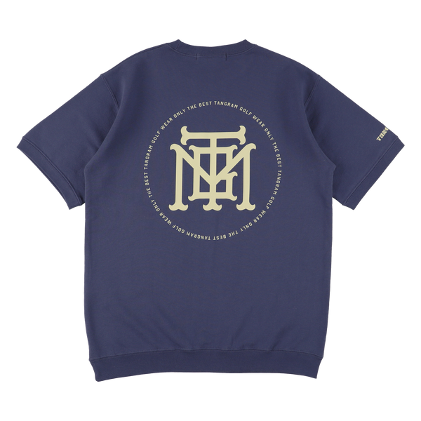 メンズウェア TANGRAM CIRCLE LOGO SWEAT BASIC LOGO SWEAT CREW BLACK TGA-MT95 – TANGRAM