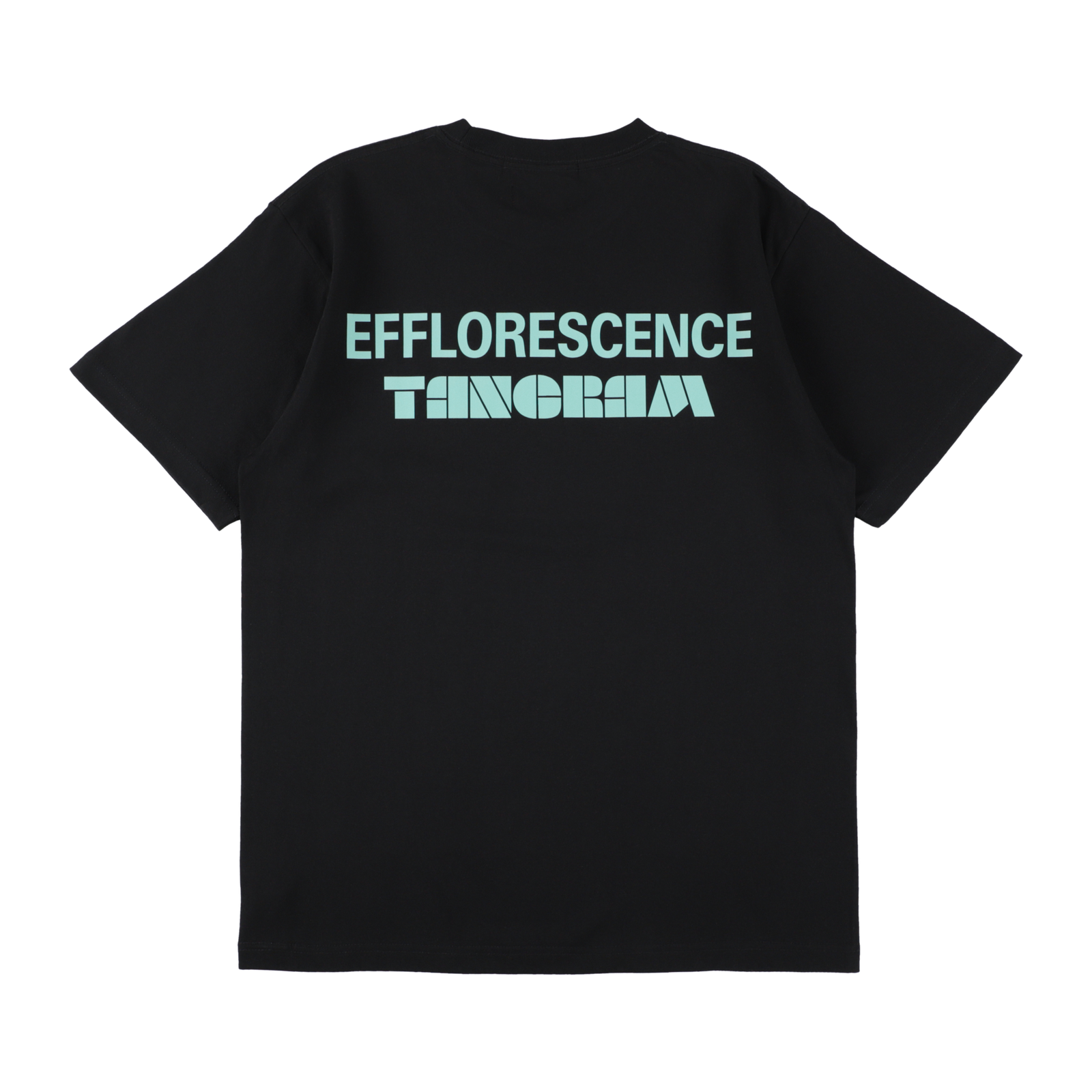 EFFLORESCENCE × TANGRAM 6.2oz. DAILY TEE BLACK TGS-MT185