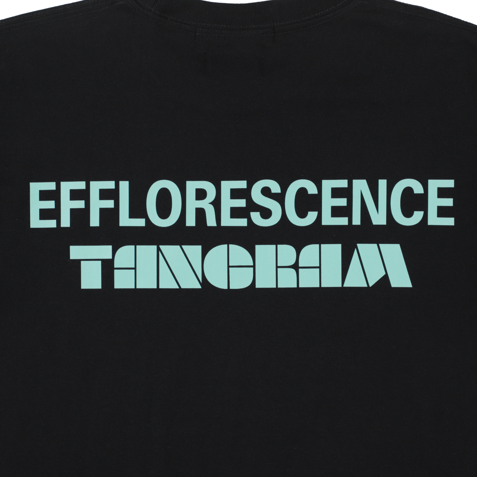 EFFLORESCENCE × TANGRAM 6.2oz. DAILY TEE BLACK TGS-MT185