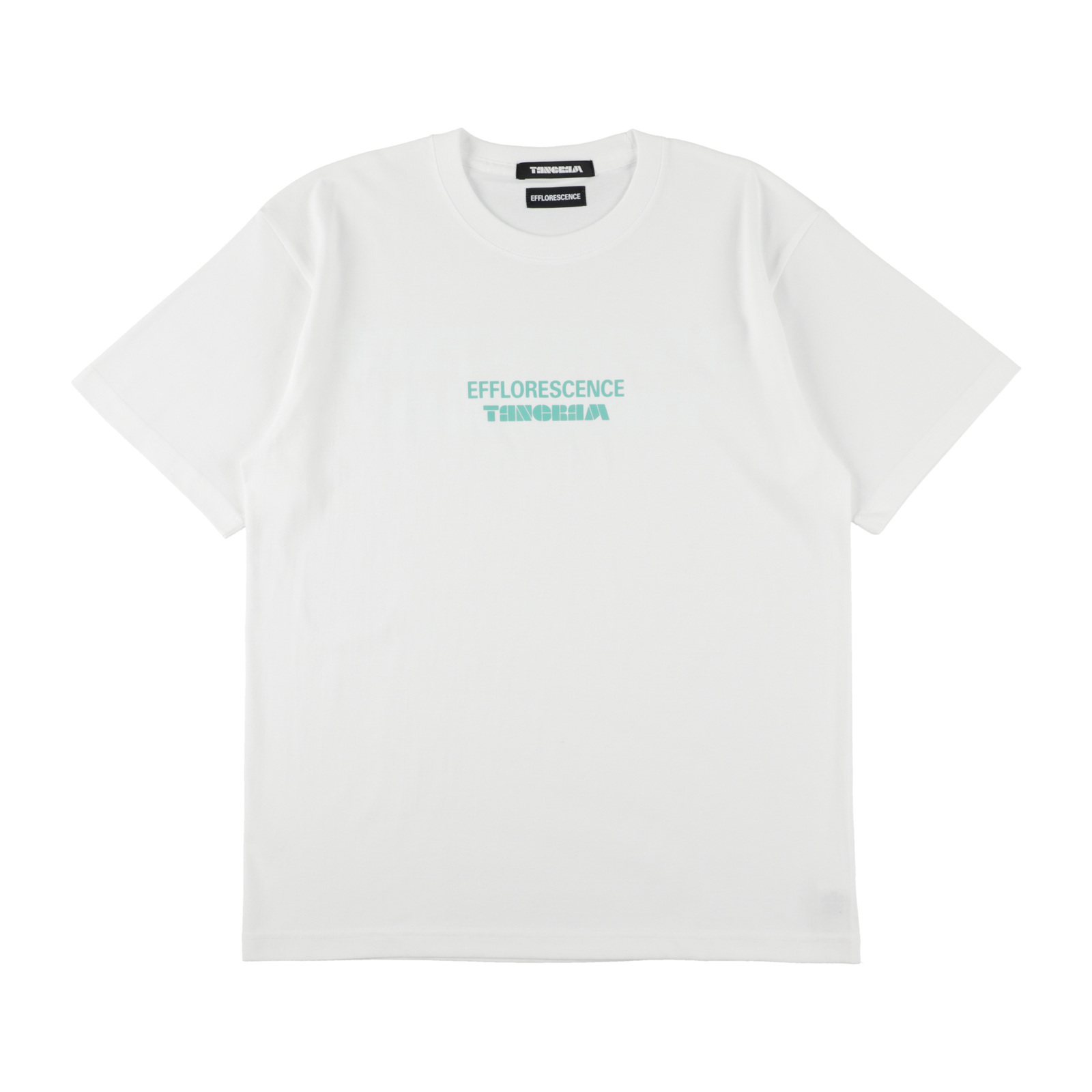 EFFLORESCENCE × TANGRAM 6.2oz. DAILY TEE WHITE TGS-MT185