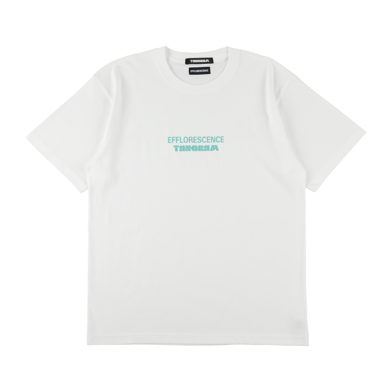 EFFLORESCENCE × TANGRAM 6.2oz. DAILY TEE WHITE TGS-MT185
