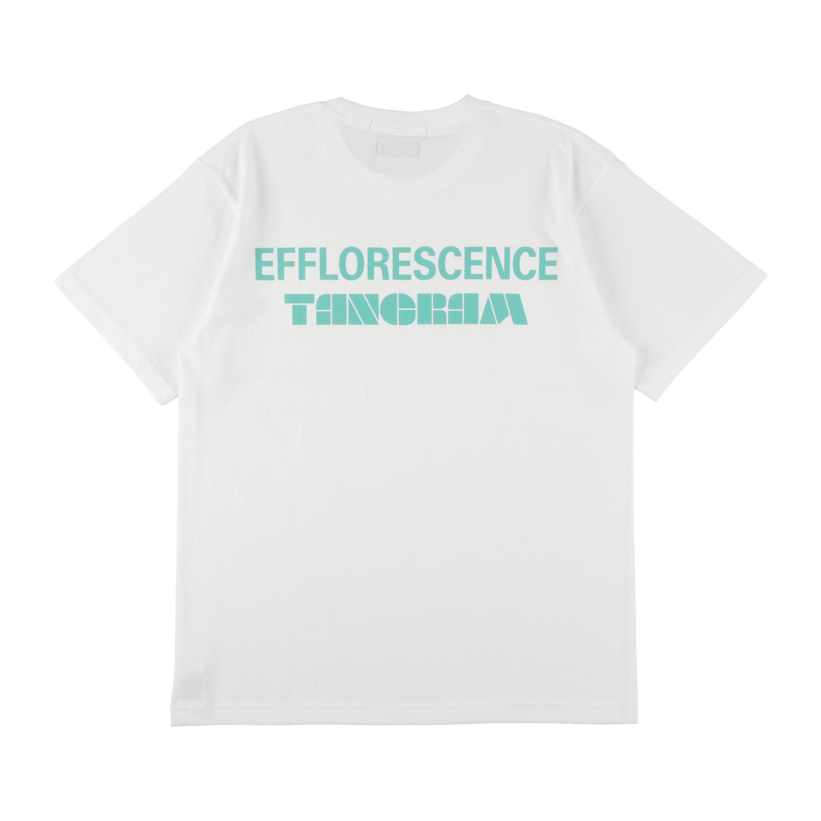 EFFLORESCENCE × TANGRAM 6.2oz. DAILY TEE WHITE TGS-MT185