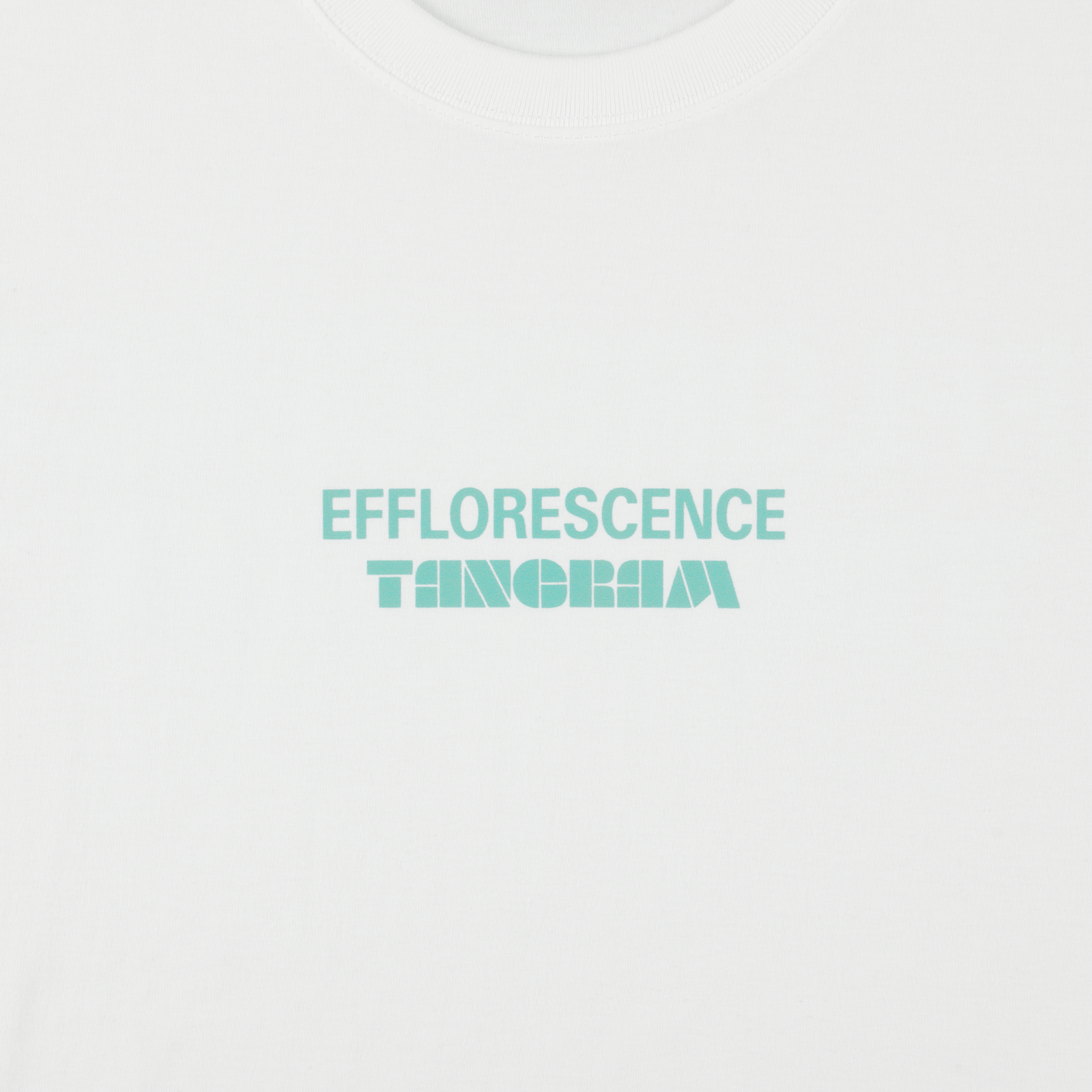 EFFLORESCENCE × TANGRAM 6.2oz. DAILY TEE WHITE TGS-MT185
