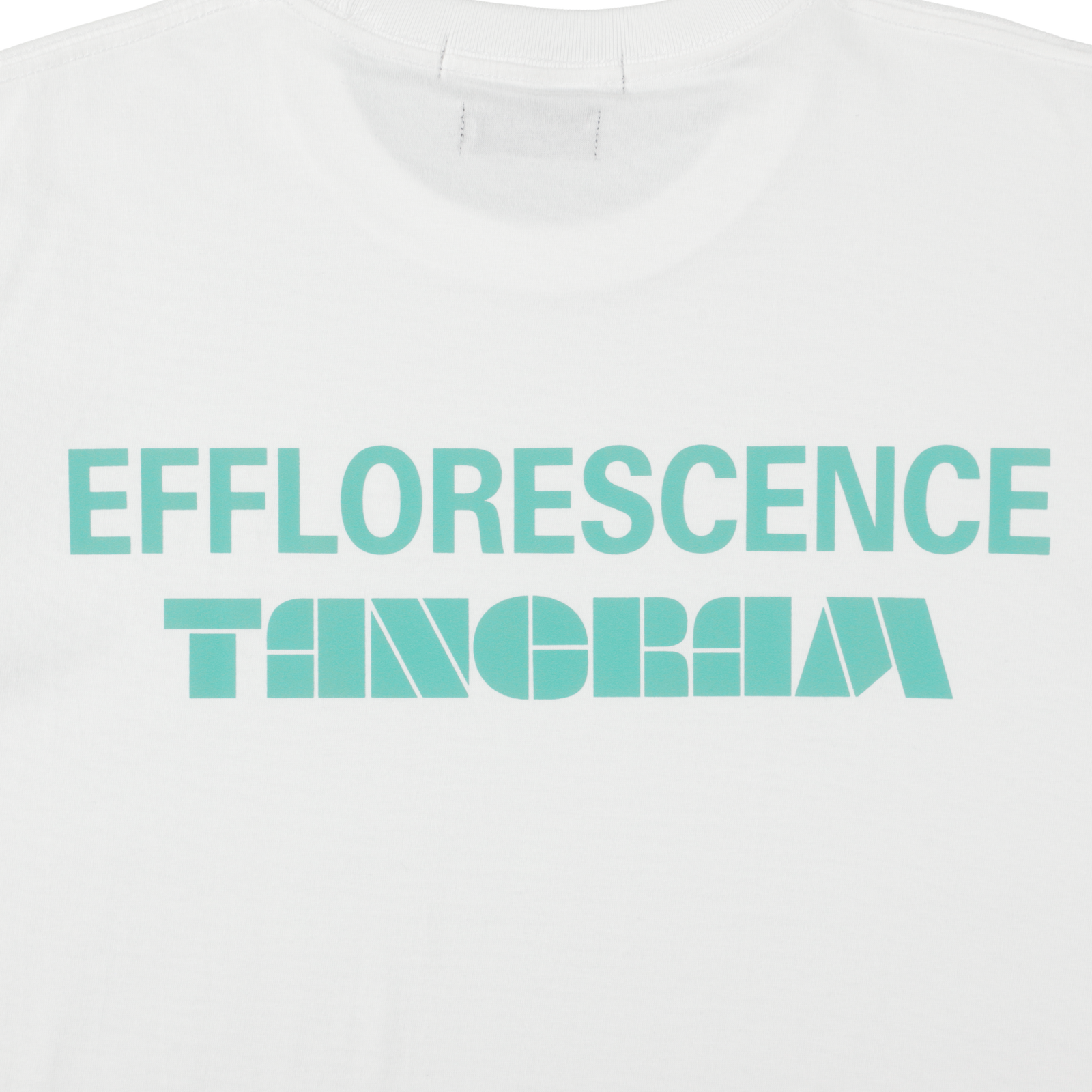 EFFLORESCENCE × TANGRAM 6.2oz. DAILY TEE WHITE TGS-MT185