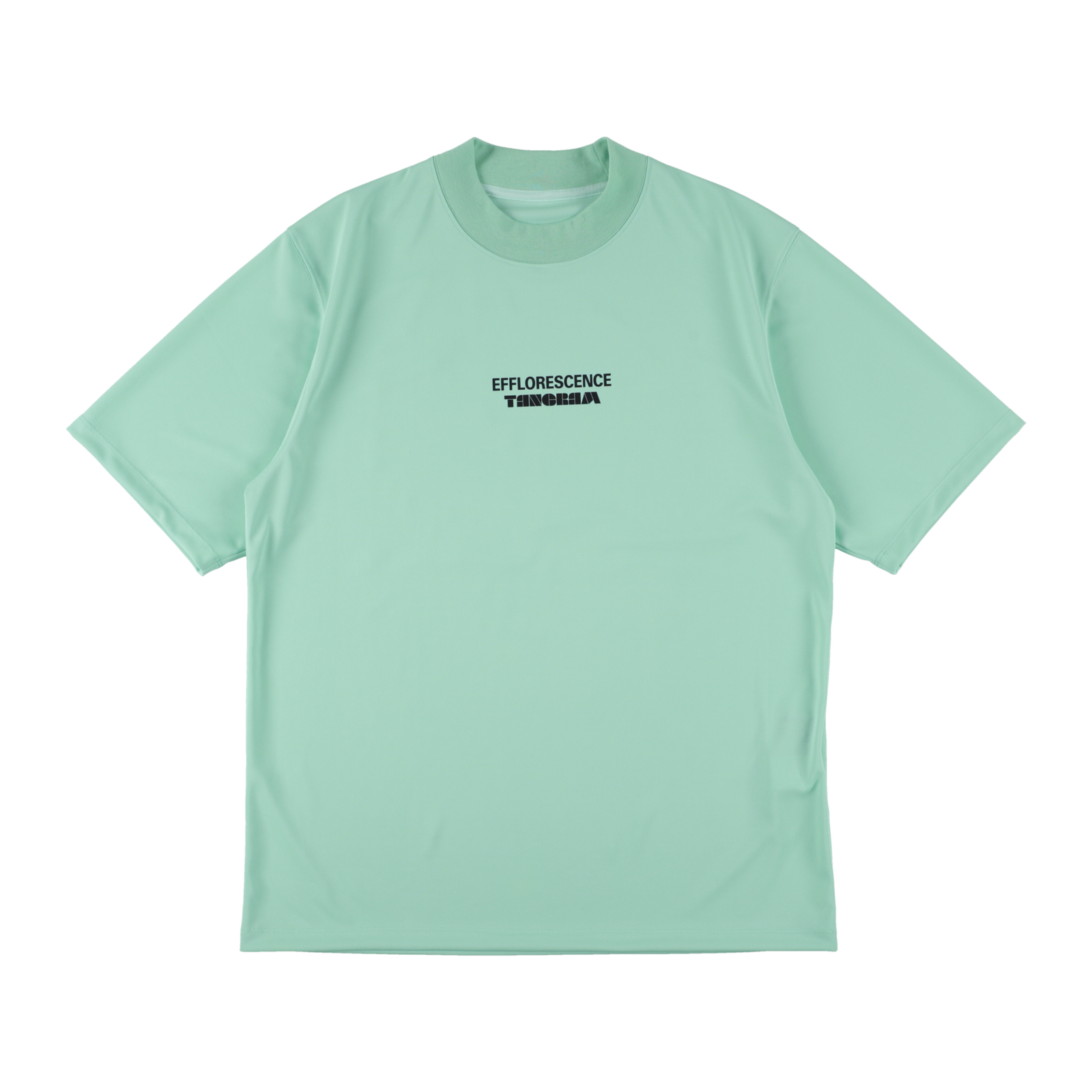 EFFLORESCENCE × TANGRAM MOCK NECK MINT GREEN TGS-MT186