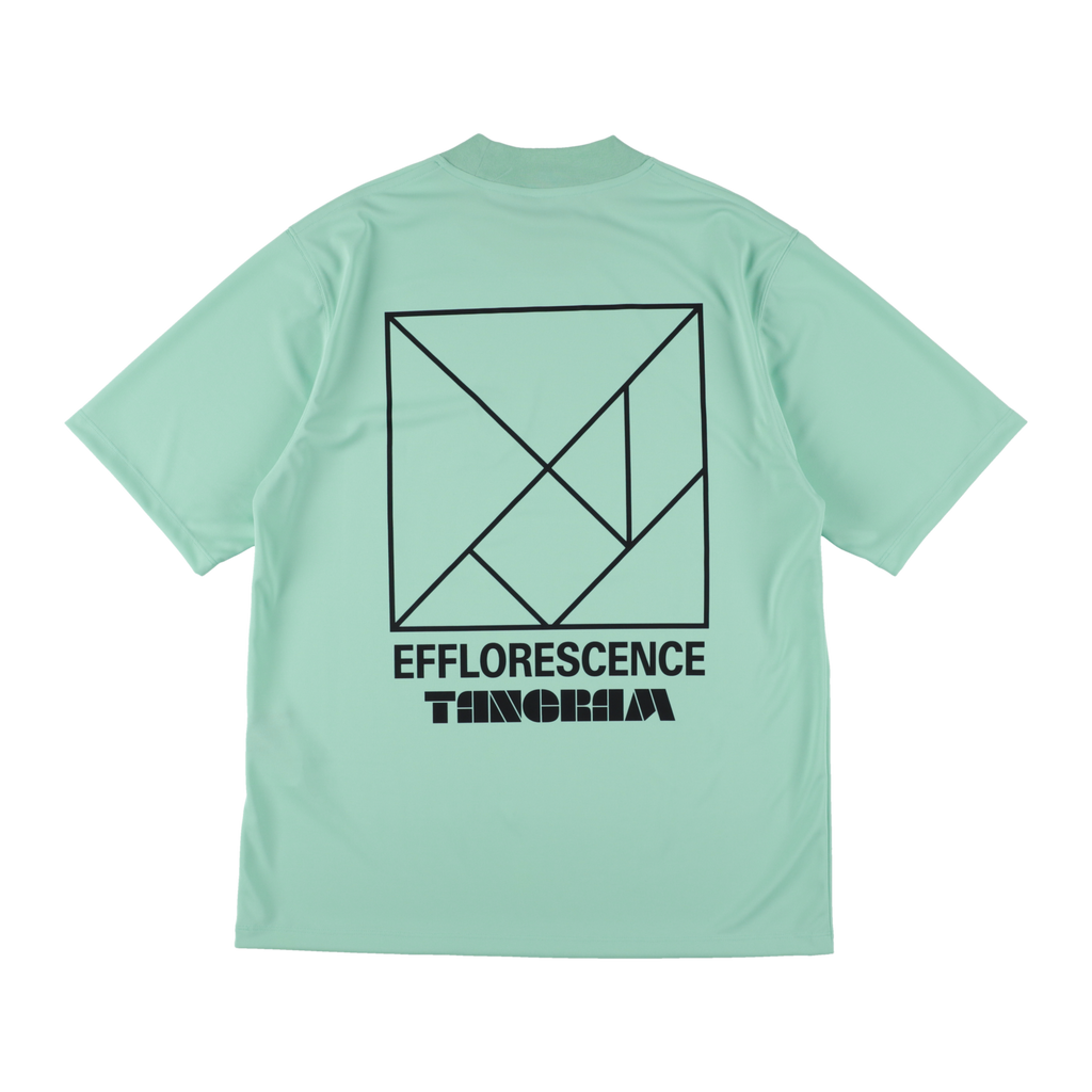 EFFLORESCENCE × TANGRAM MOCK NECK MINT GREEN TGS-MT186