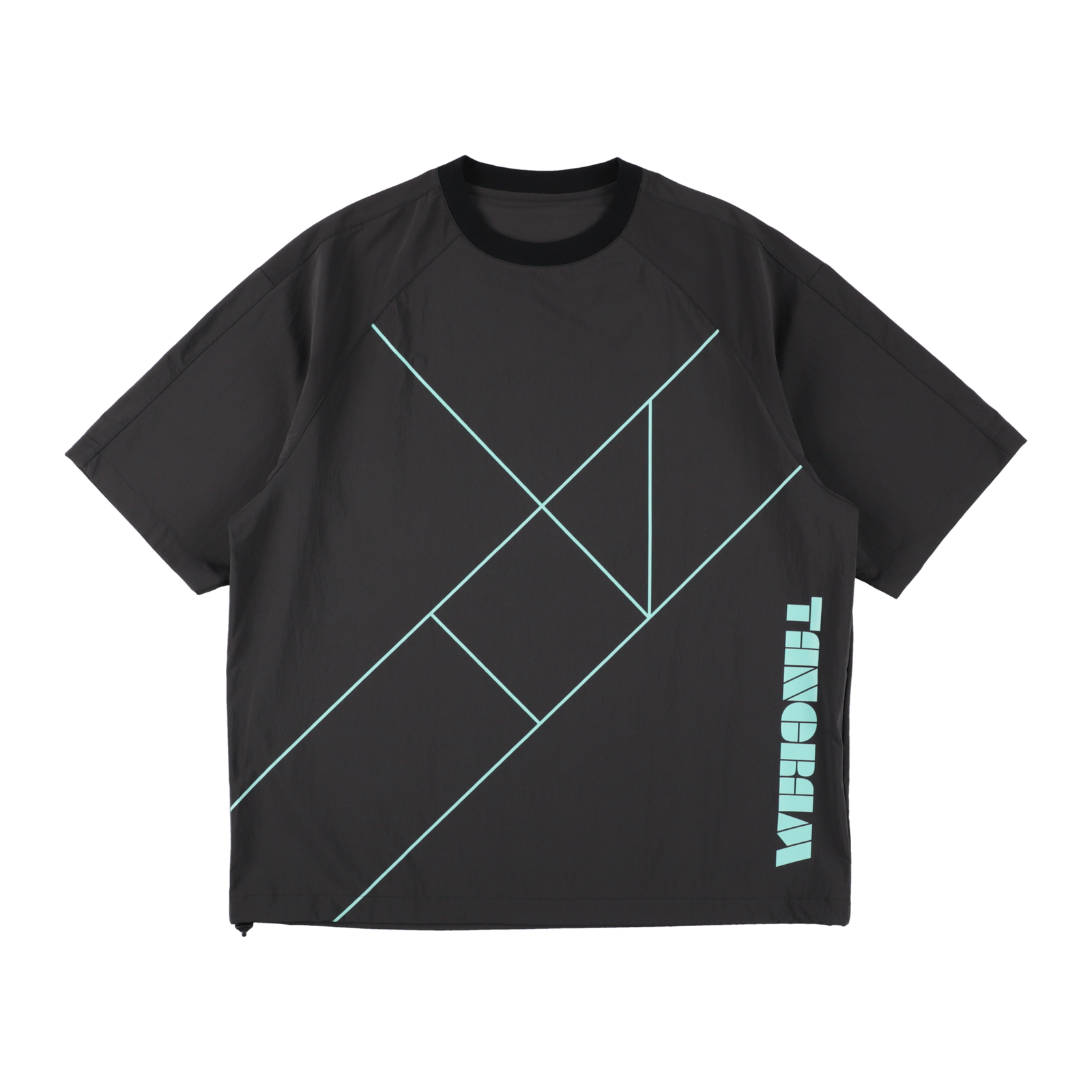EFFLORESCENCE × TANGRAM NYLON STRETCH PISTE BLACK TGS-MT187 EFFLORESCENCE × TANGRAM NYLON STRETCH PISTE BLACK TGS-MT187