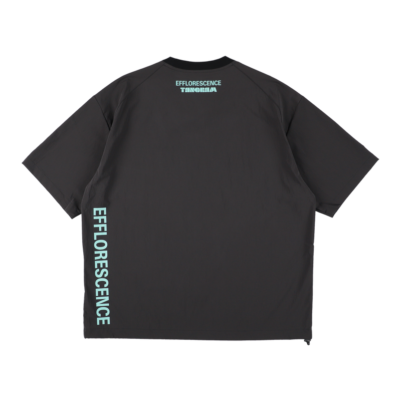 EFFLORESCENCE × TANGRAM NYLON STRETCH PISTE BLACK TGS-MT187