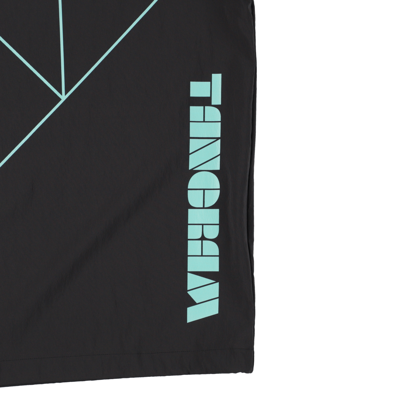 TANGRAM ベスト　ブラック EFFLORESCENCE × TANGRAM NYLON STRETCH PISTE BLACK TGS-MT187
