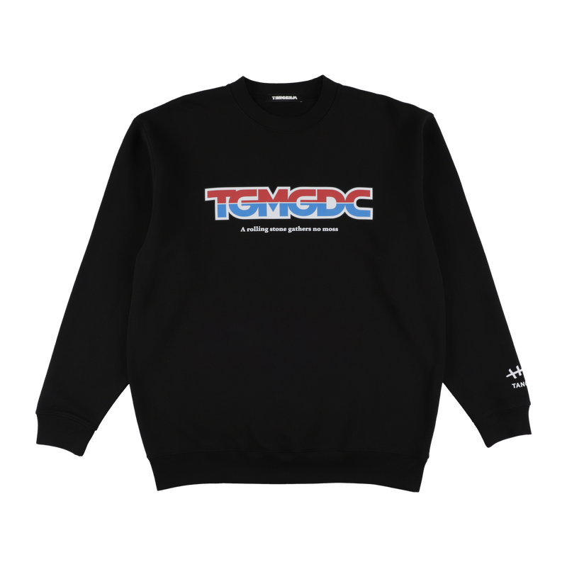 メンズウェア TANGRAM TLW LOGO HALF SLEEVE SWEAT CREW GDC×TANGRAM 5TH ANNIV. TRICO SWEAT CREW BLACK TGS-MT191