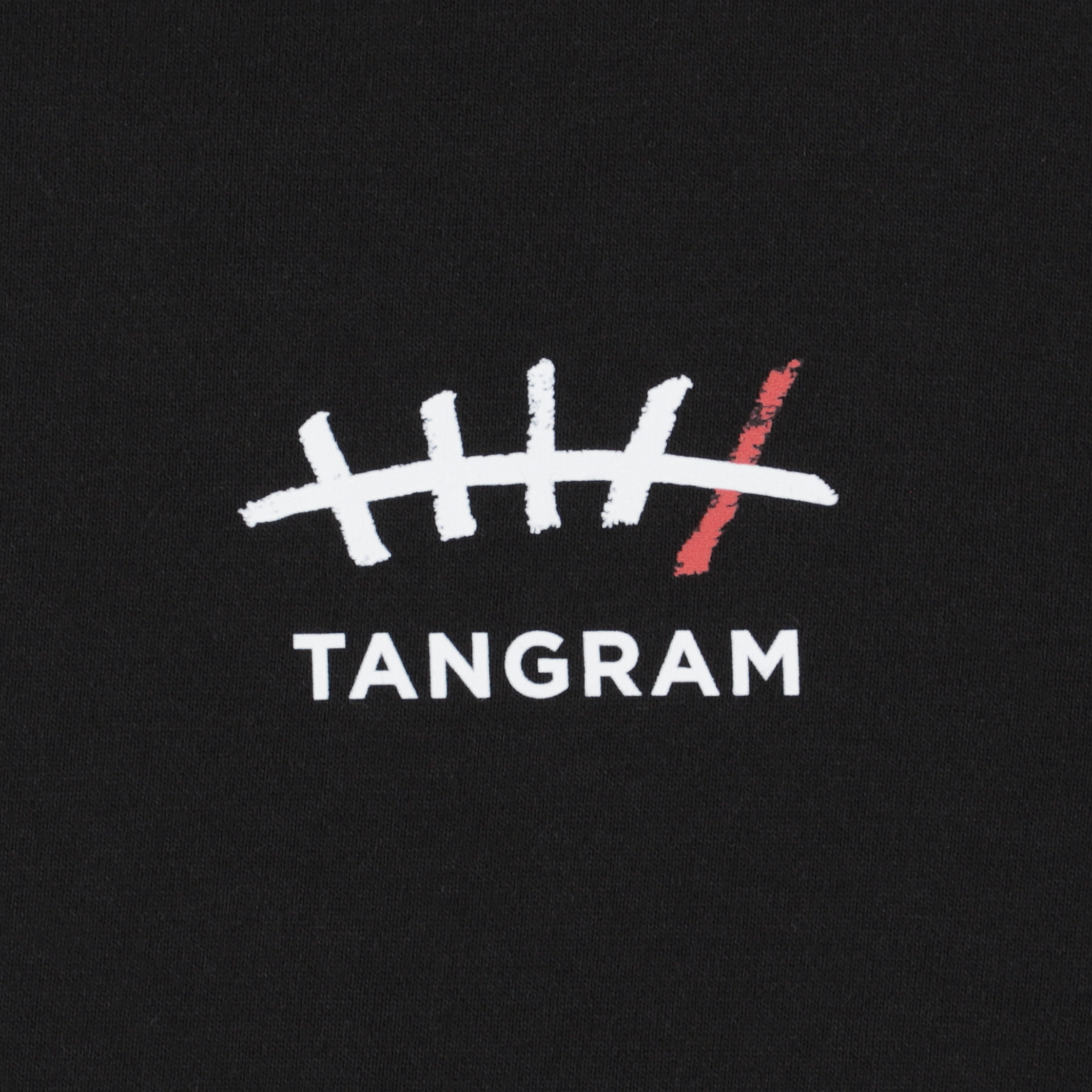 GDC×TANGRAM 5TH ANNIV. T.5 TOKYO SWEAT CREW BLACK TGS-MT192