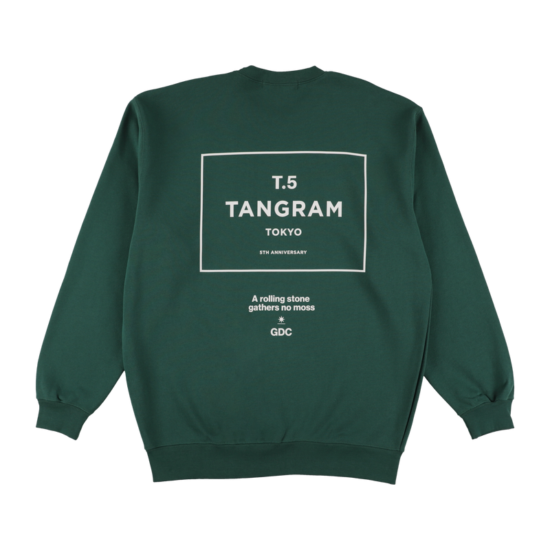 【限定】CLUBHAUS × TANGRAM SWEAT CREW Mサイズ 完売品】TANGRAM×CLUBHAUS トレーナー M 【公式通販】