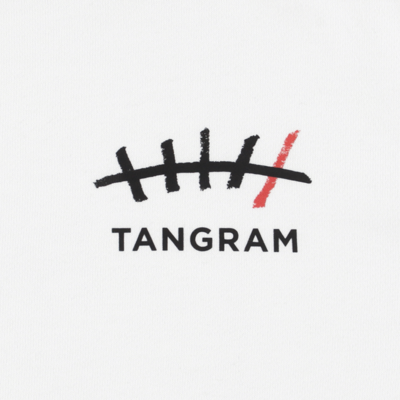 GDC×TANGRAM 5TH ANNIV. T.5 TOKYO SWEAT CREW WHITE TGS-MT192