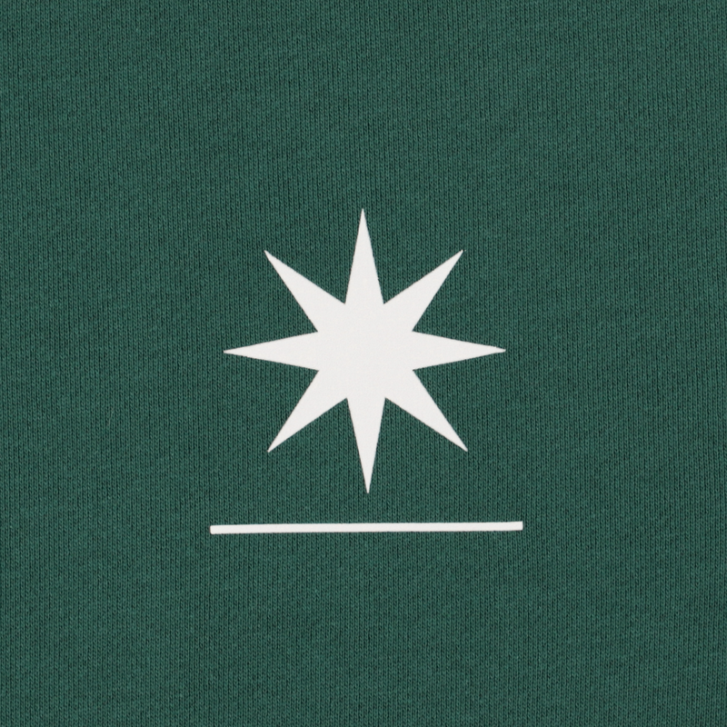 GDC×TANGRAM 5TH ANNIV. TURF STAR SWEAT CREW GREEN TGS-MT193