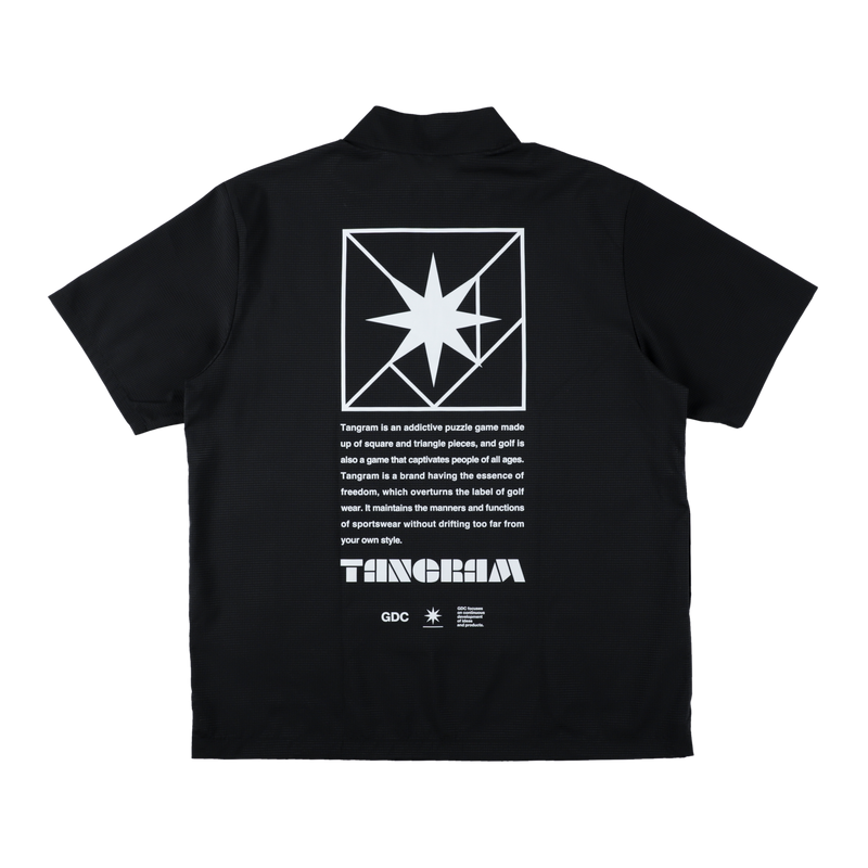 TANGRAM ベスト　ブラック GDC×TANGRAM 5TH ANNIV. TURF STAR PISTE BLACK TGS-MT196