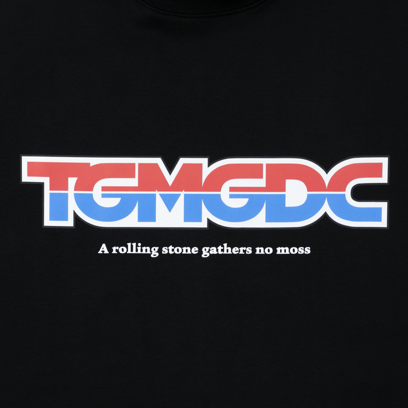 GDC×TANGRAM 5TH ANNIV. TRICO MOCK NECK BLACK TGS-MT197