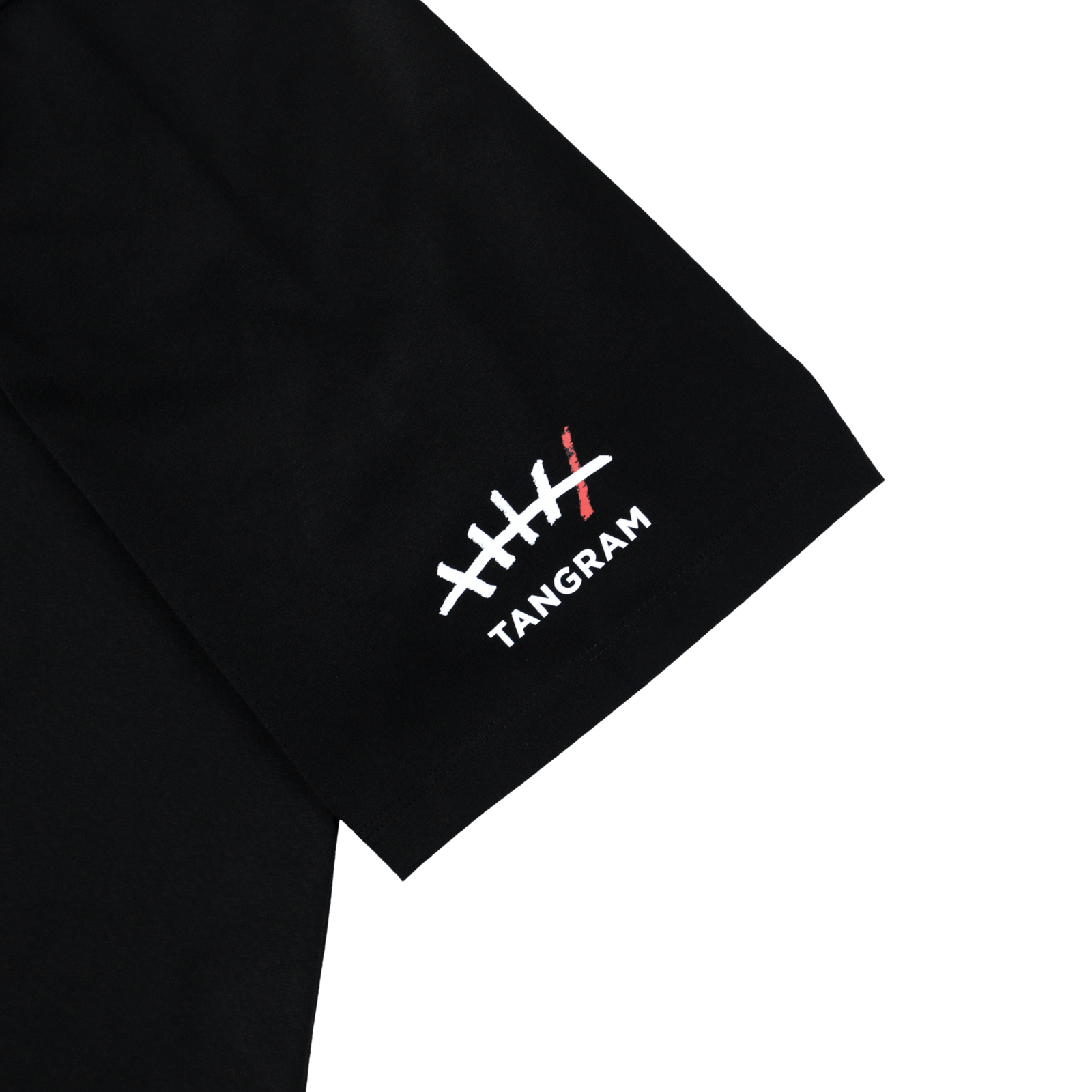 GDC×TANGRAM 5TH ANNIV. TRICO MOCK NECK BLACK TGS-MT197