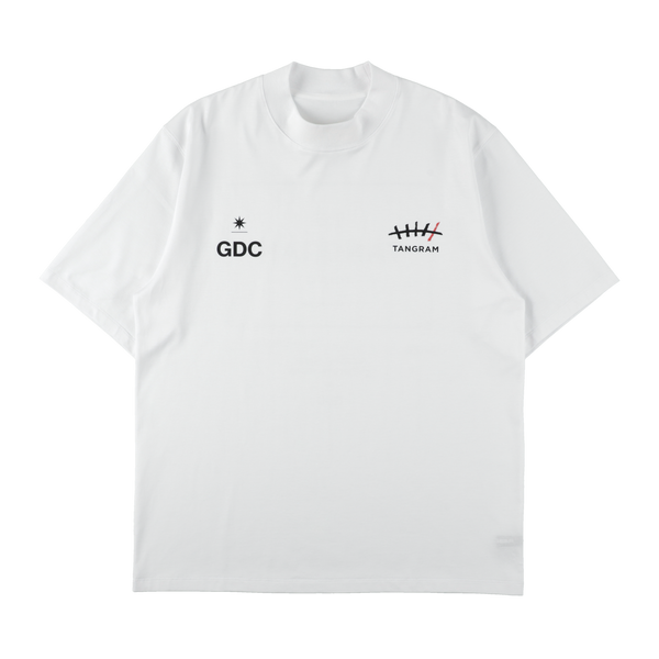 新品 Golfickers×TANGRAM Tシャツ 白 完売 新品 Golfickers×TANGRAM T