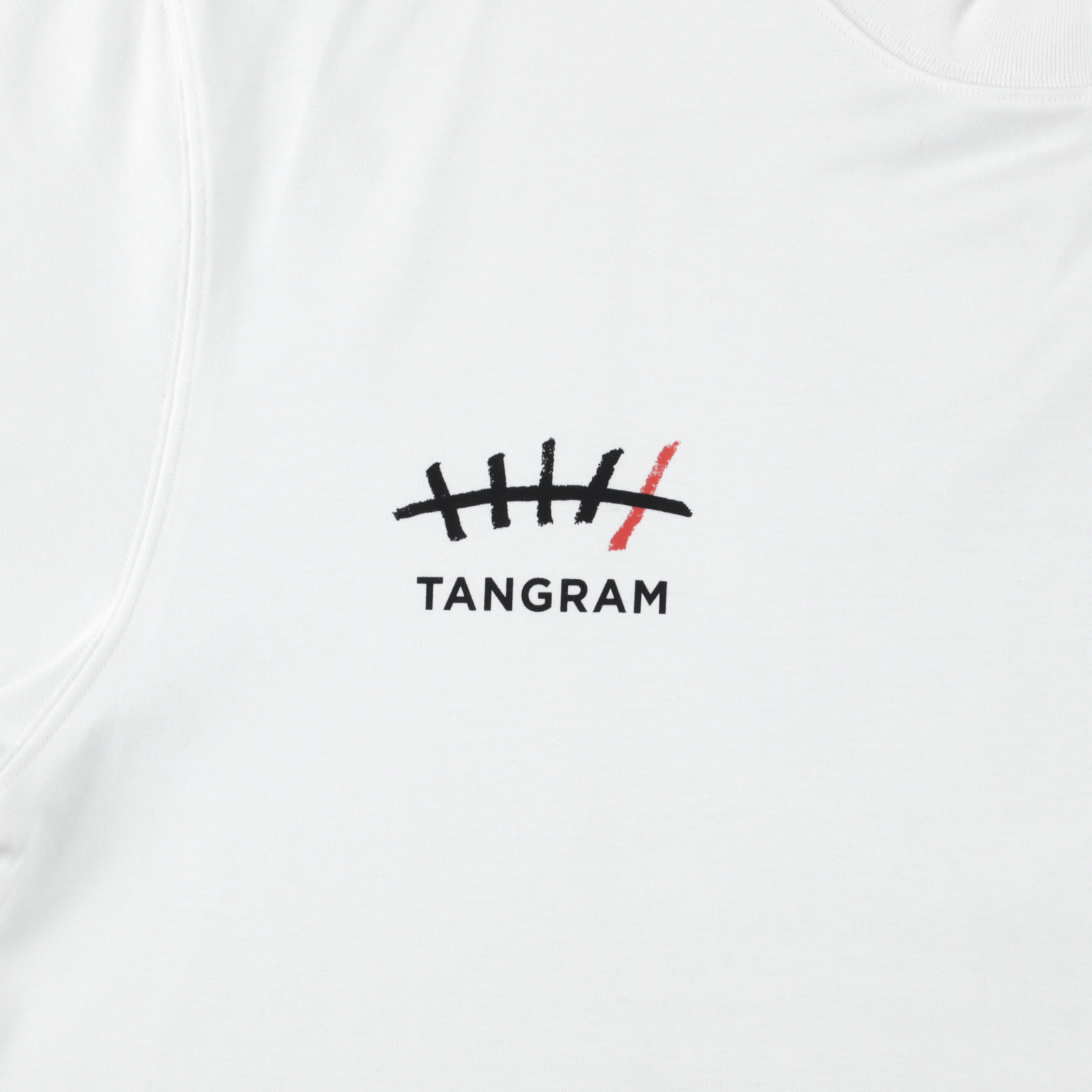 TANGRAM モックネックシャツ TGS-MT41 ホワイト L SWIPES / TANGRAM