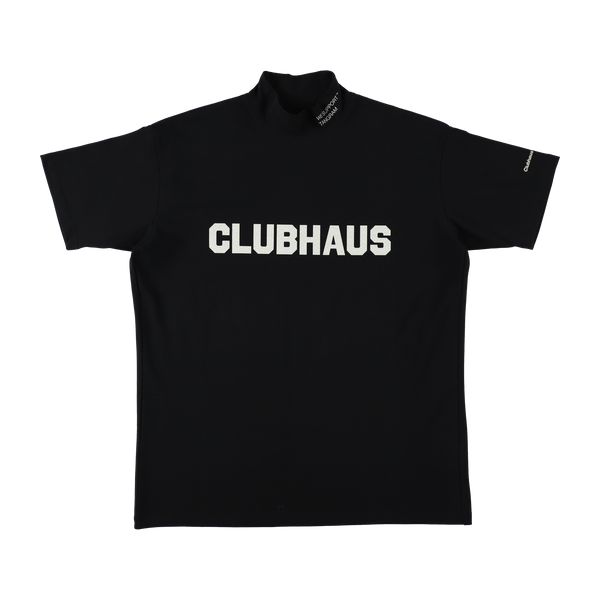 CLUBHAUS × TANGRAM ARCH HEDGEHOG MOCK NECK BLACK TGS-MT76
