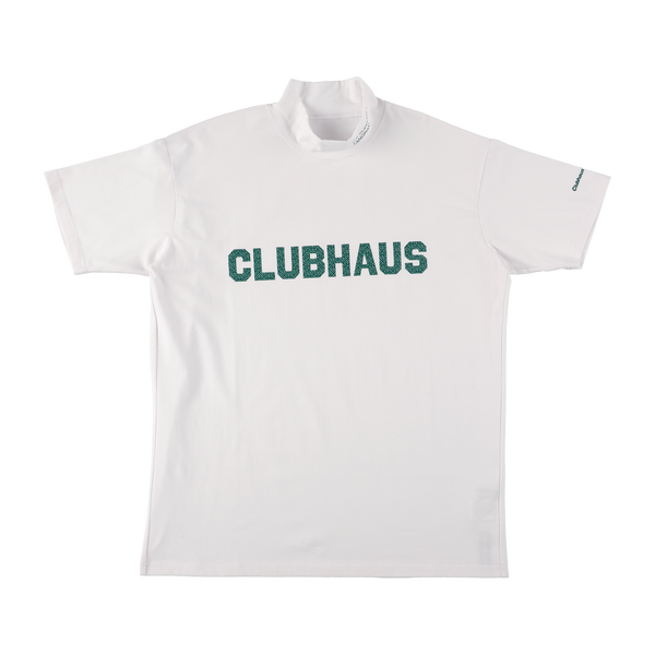 CLUBHAUS × TANGRAM ARCH HEDGEHOG MOCK NECK WHITE TGS-MT76