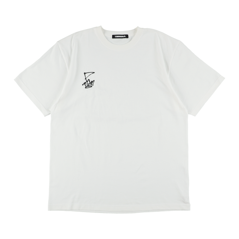 TANGRAM×RYUJI KAMIYAMA HELLO TANGRAM TEE WHITE TGS-MT83