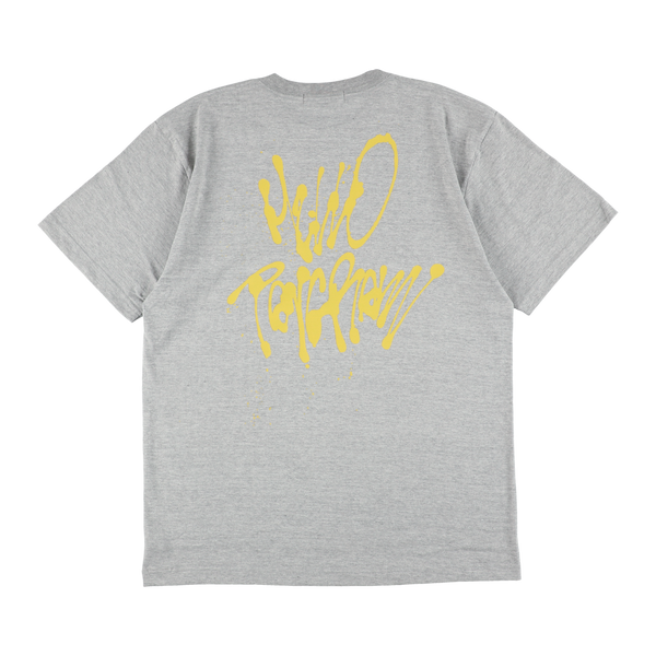 TANGRAM×RYUJI KAMIYAMA HELLO TANGRAM TEE GRAY TGS-MT83