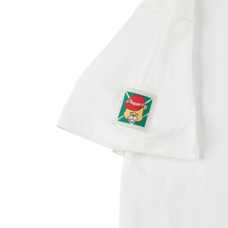 GOLFICKERS × TANGRAM TEE WHITE TGS-MT94 GOLFICKERS × TANGRAM TEE WHITE TGS-MT94
