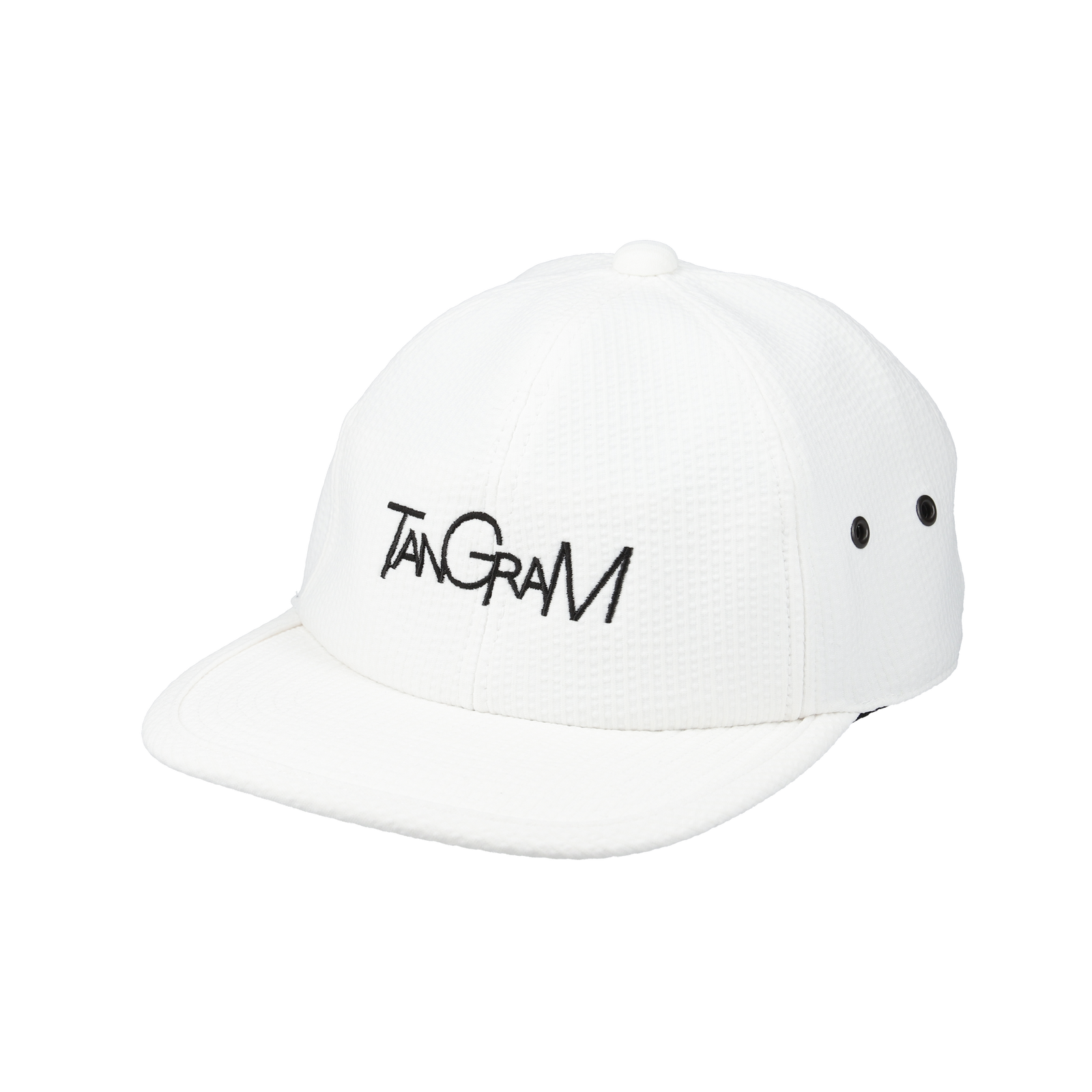 SEERSUCKER CAP WHITE TGS-UCAP13 – TANGRAM