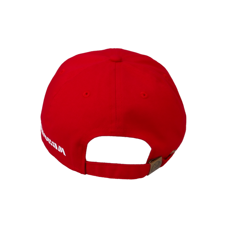 CIRCLE LOGO TWILL CAP RED TGS-UCAP15